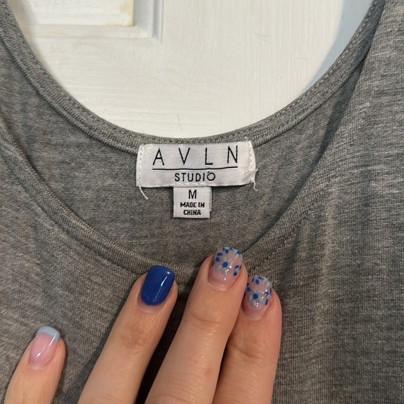 AVLN Grey maxi dress medium and XL available - Picture 3 of 3